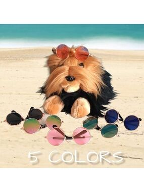 Pet Fashion Glasses Small Dog Cat Small Pets Single item - Select a color